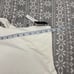 NWT Massimo Dutti White One Piece Open Back Swimsuit Size Large