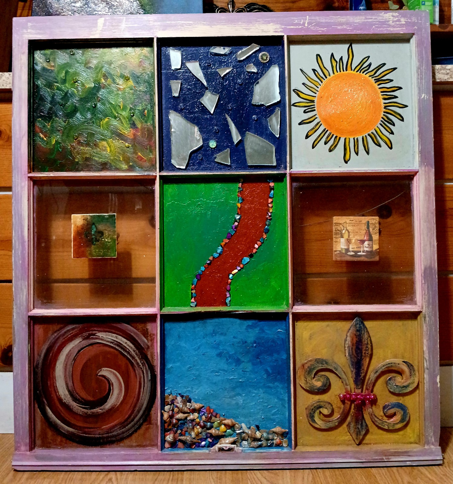 Cypress Window Art