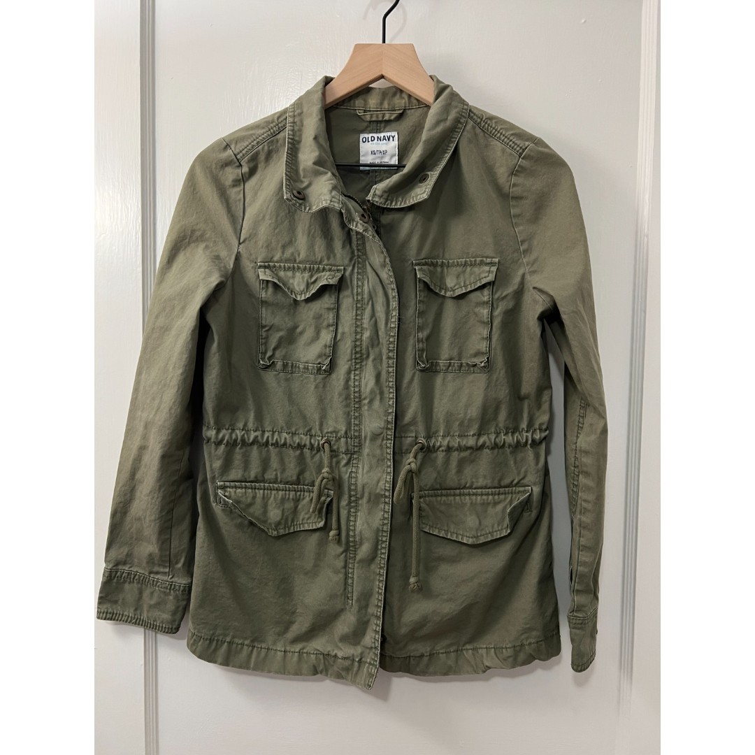 Old Navy Stretch Military Coats Jackets for Women Mercari