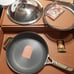 Our place Titanium Always Pan pro bonus - steamer & bristle brush, Final price!