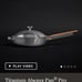 Our place Titanium Always Pan pro bonus - steamer & bristle brush, Final price!