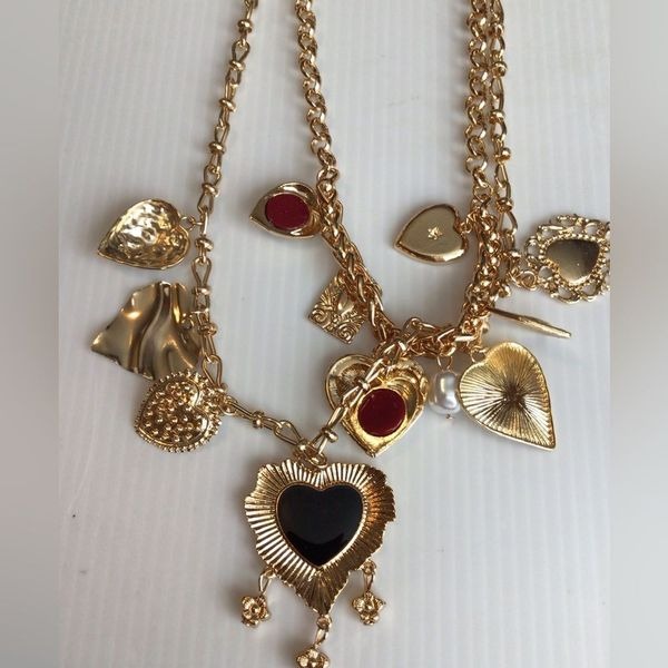 NEW boho charm chunky necklace