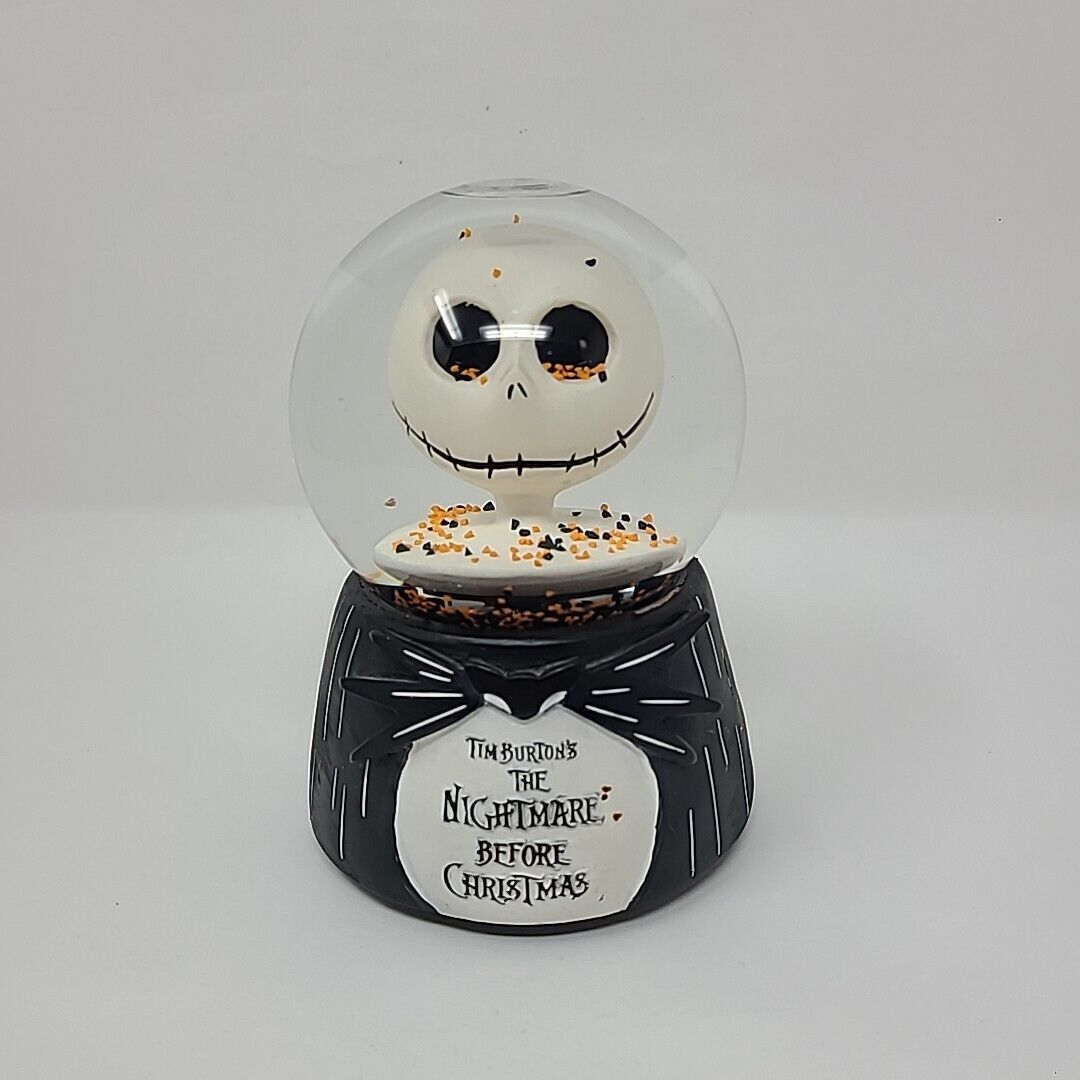 The Nightmare Before Christmas Jack Skellington Snow Globe Halloween Musical