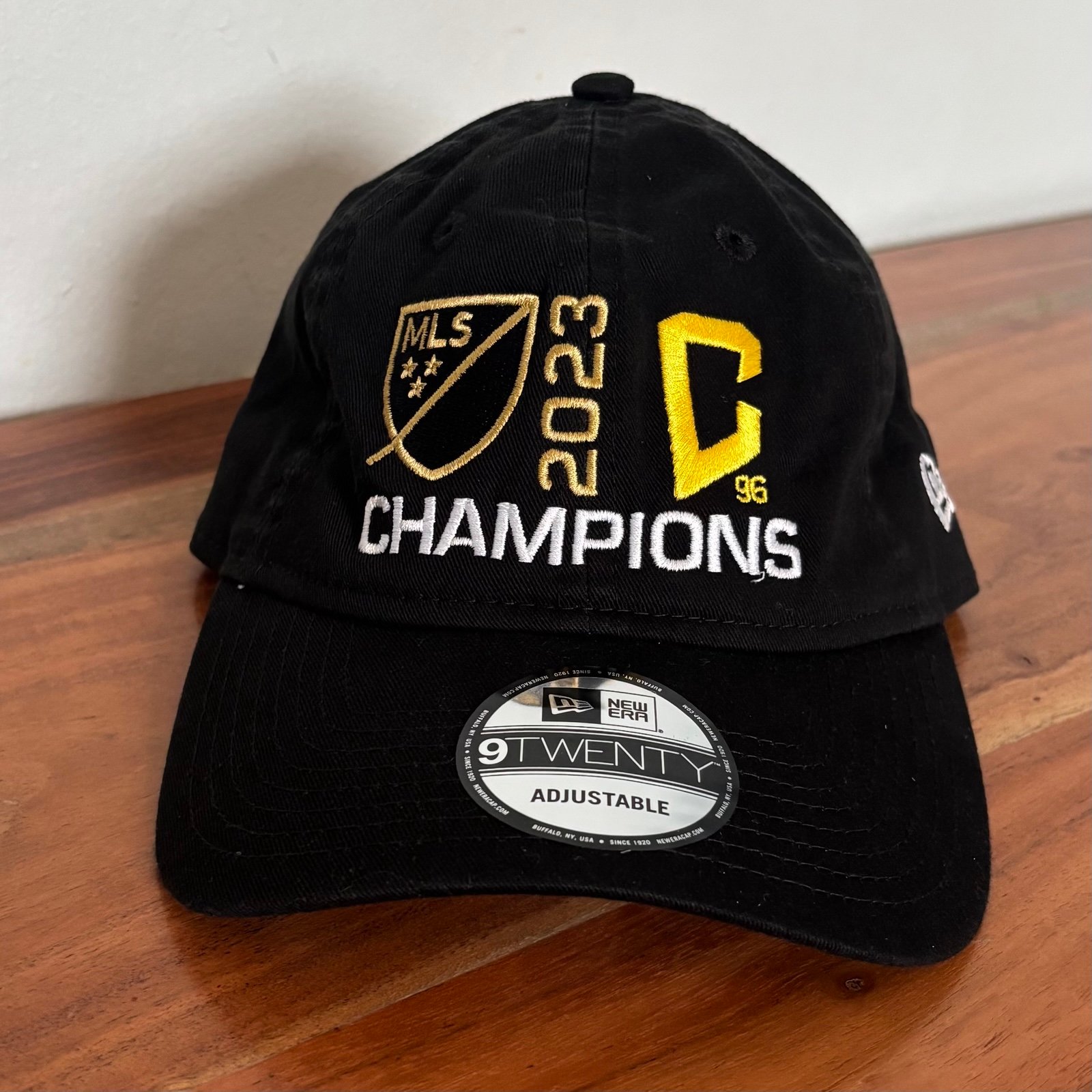 Columbus Crew New Era Hat 2023 MLS Cup Champions Black NWOT