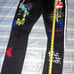 Smoke rise jeans graffity size 34/32 multicolor Mens .