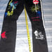 Smoke rise jeans graffity size 34/32 multicolor Mens .
