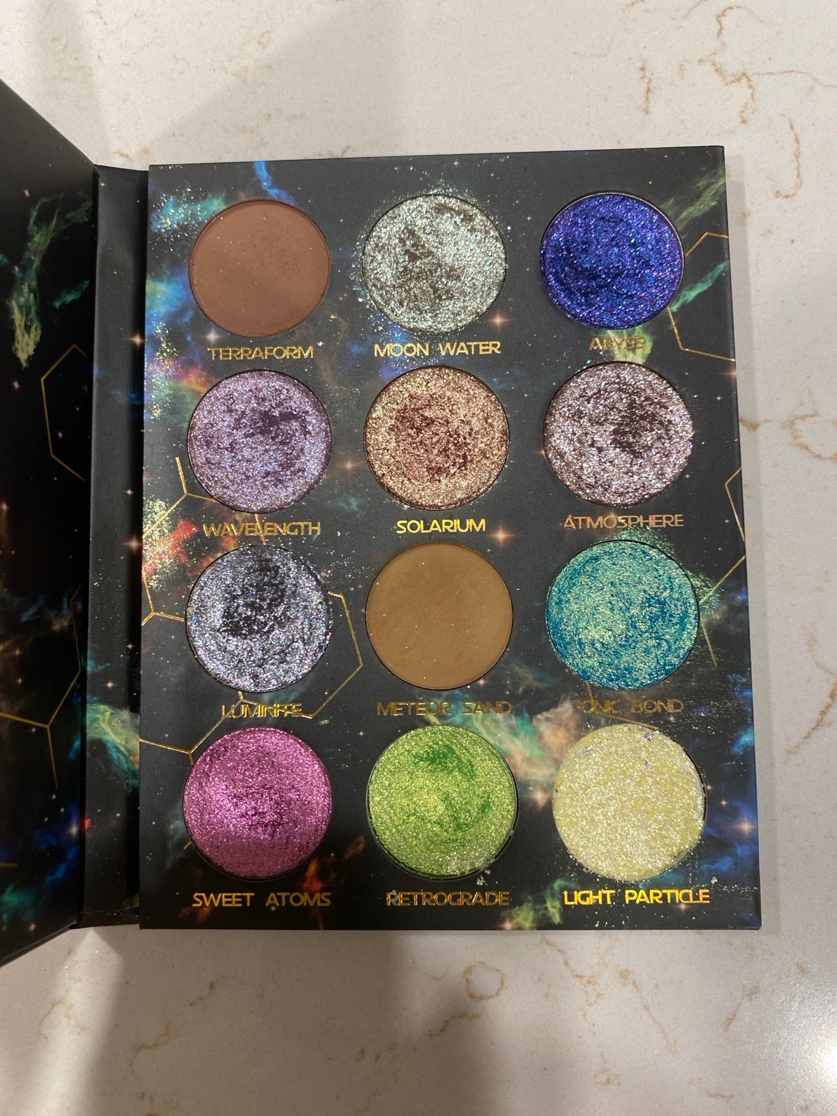 Limited Edition Terra Moons Space Chemistry Eyeshadow Palette
