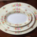 RARE LRG Eschenbach Baronet style Bavarian China Pattern Floral VTG Oval Platter