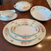 RARE LRG Eschenbach Baronet style Bavarian China Pattern Floral VTG Oval Platter