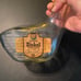 Vintage George Dickel Tennessee Sour Mash (empty) Glass Golf Club Decanter
