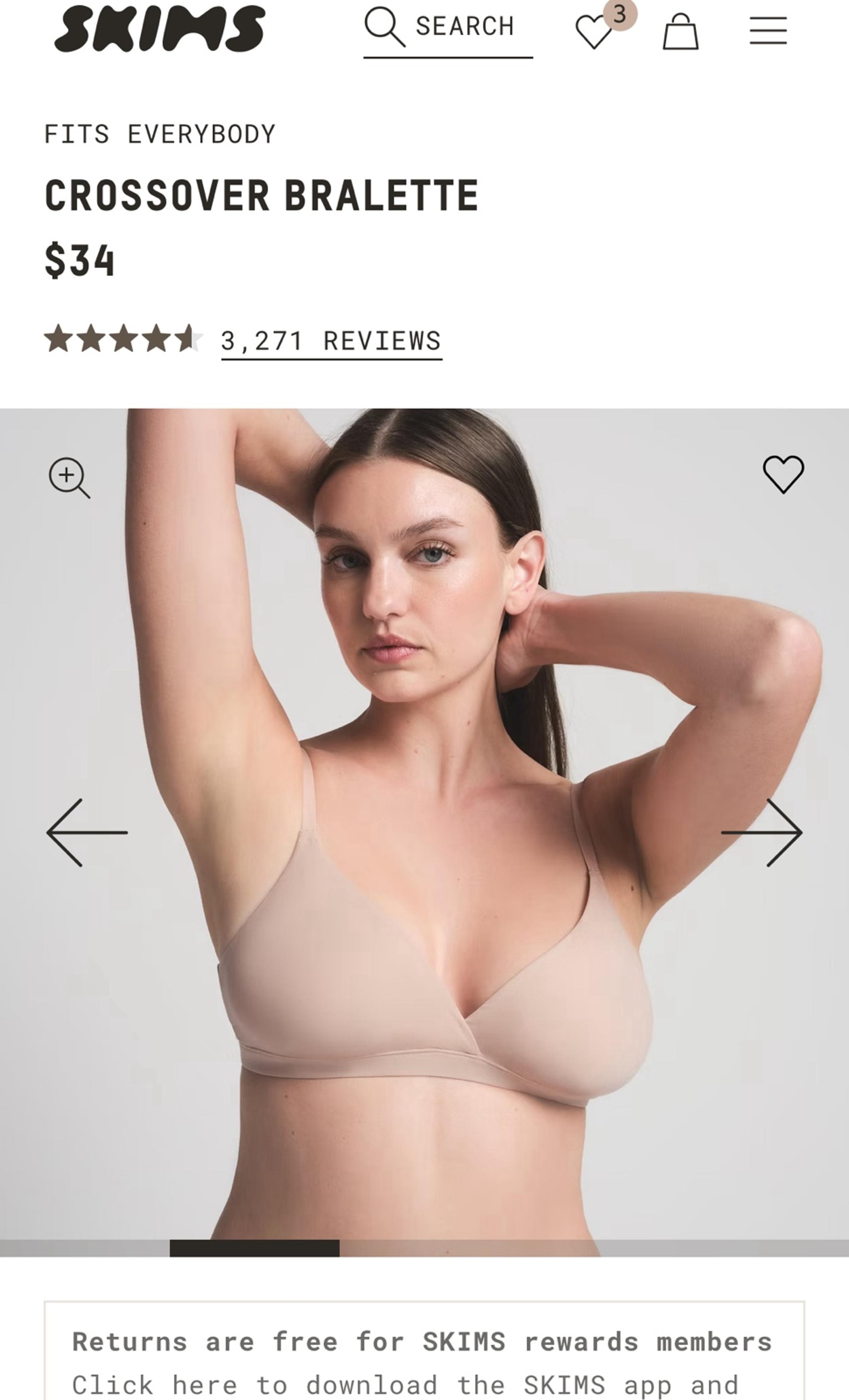 Skims bralette - small