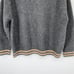 ZARA Oversized Chunky Knit Turtleneck Stripe Long Sleeves Pullover Sweater