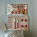 NWT Rare Beauty Mini Tote Keychain and Lip Soufflé, Mascara, Lip Oil Samples