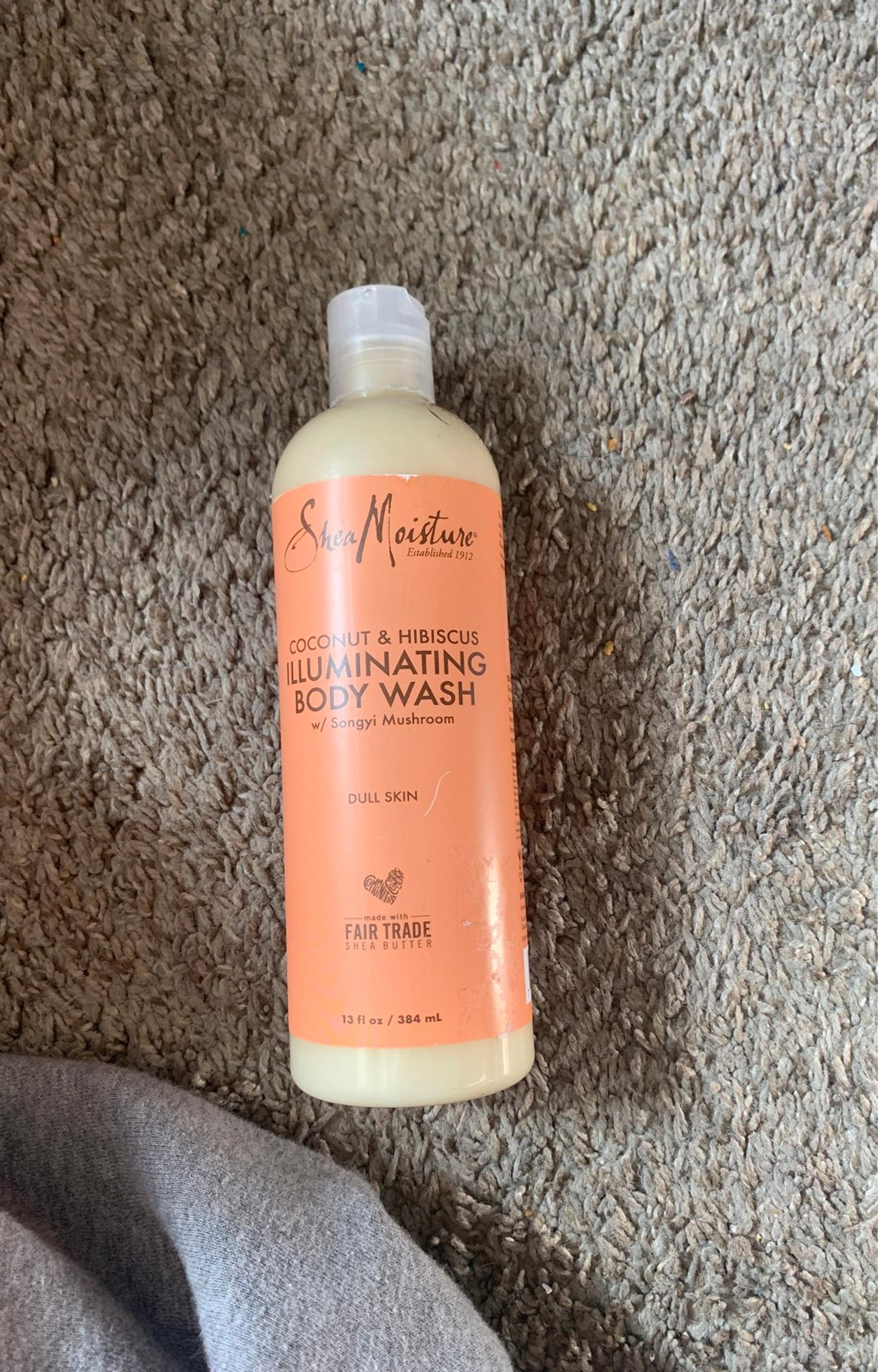 Shea moisture body wash