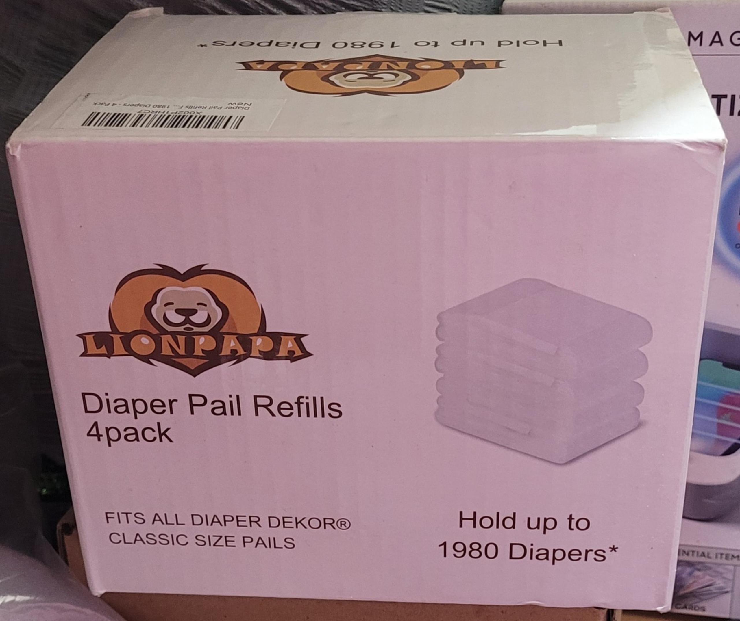 Dekor diaper pail refills