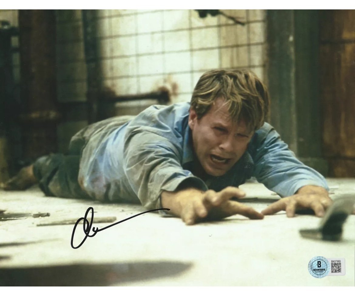CARY ELWES SIGNED SAW DETECTIVE GORDON 8x10 PHOTO - BECKETT COA
