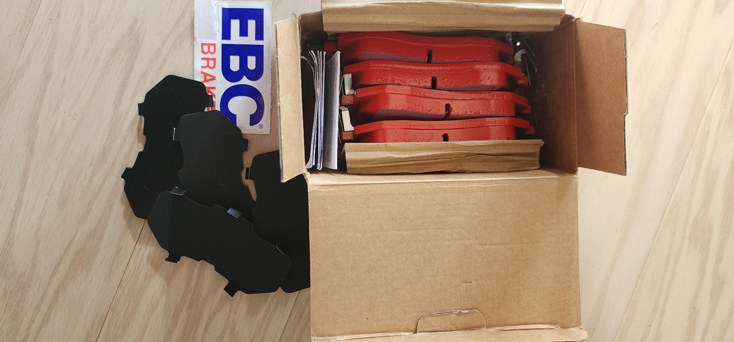 2012-2023 Subaru BRZ Toyota GR 86 FRS EBC Red Stuff Front Bake Pads