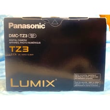 Panasonic LUMIX DMC-TZ3 7.2MP Digital Camera Leica Lens BOX AND EVERYTHING