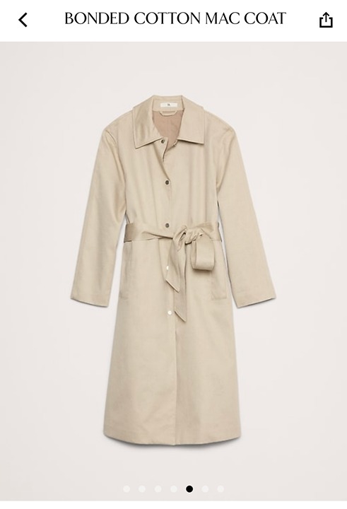 Banana Republic Cotton Coat