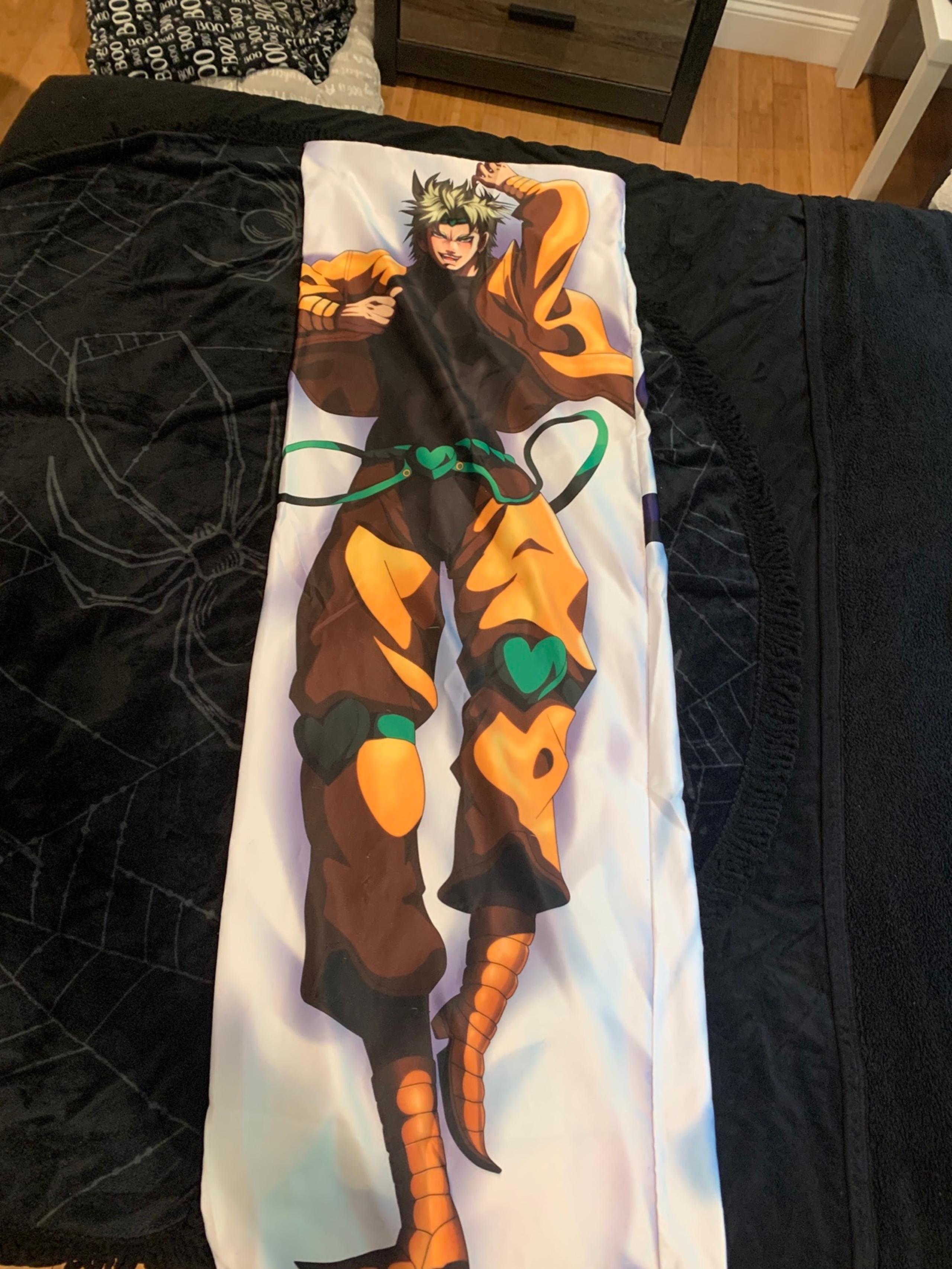 Double Sided Jotaro and Dio Body Pillow Cover