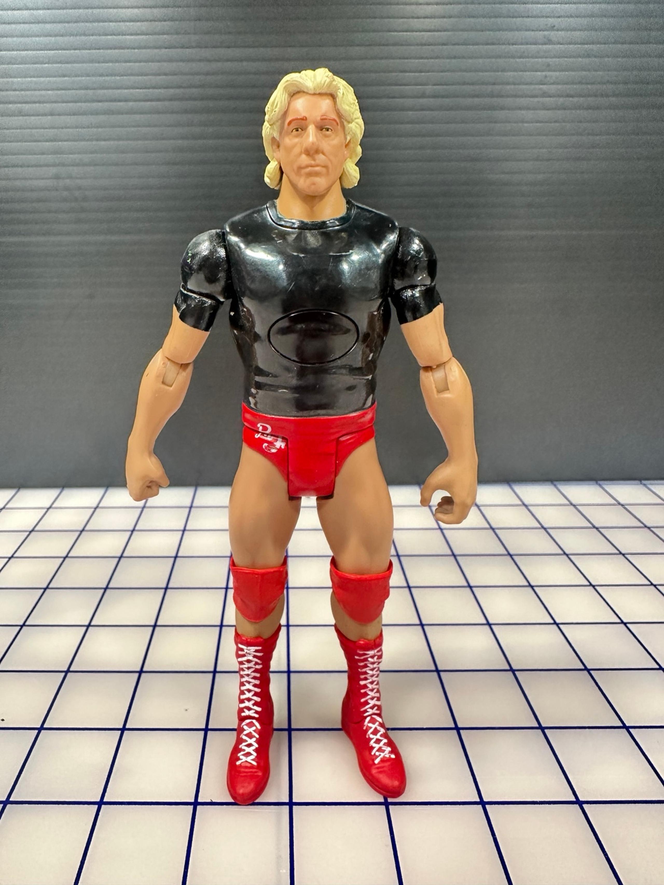WWE The Nature Boy Ric Flair Tough Talkers Wrestling Action Figure - WORKS