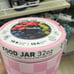 Pink checkered food storage