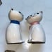 Vintage Holt Howard Cuddle Cats Salt & Pepper Shakers