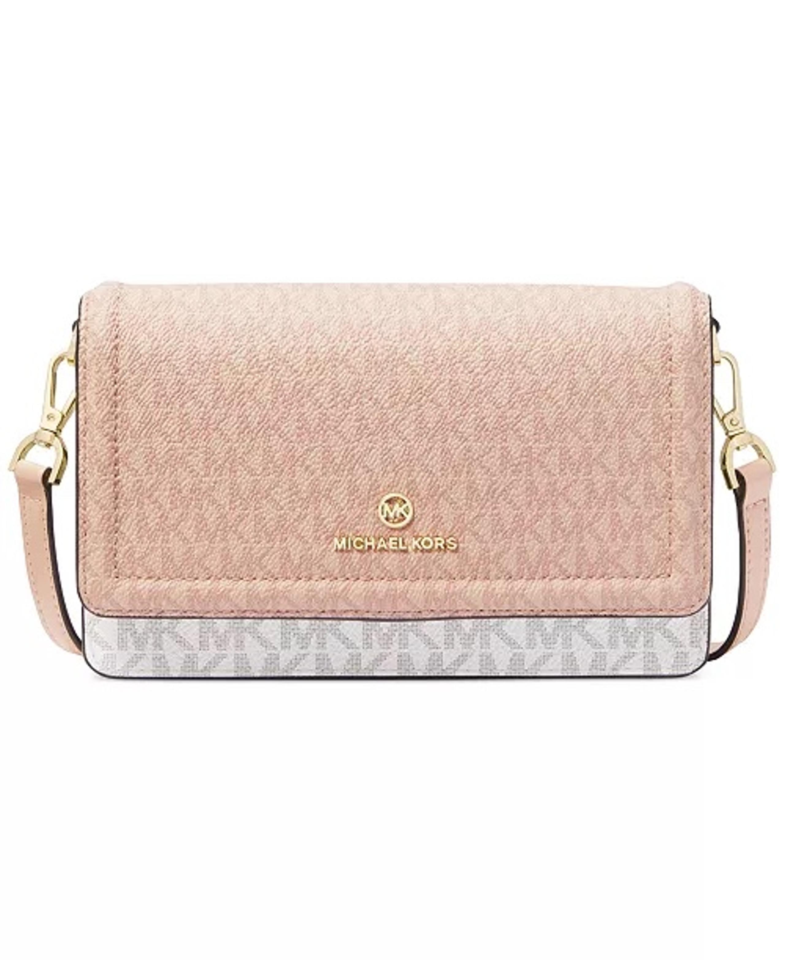 NWOT Michael Kors Jet Set Small Logo Smartphone Convertible Crossbody Bag