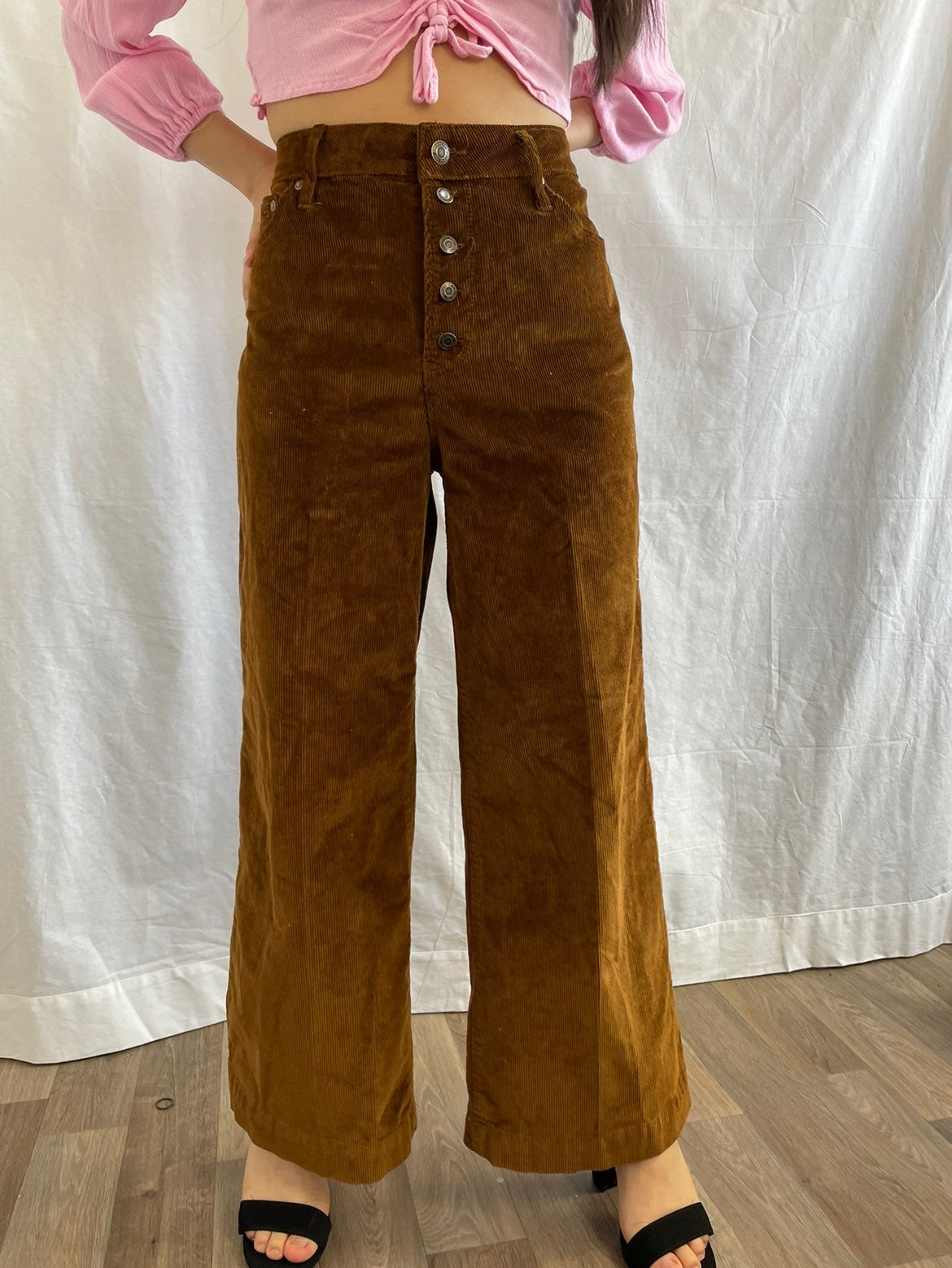 Cardigan wide legs Pants