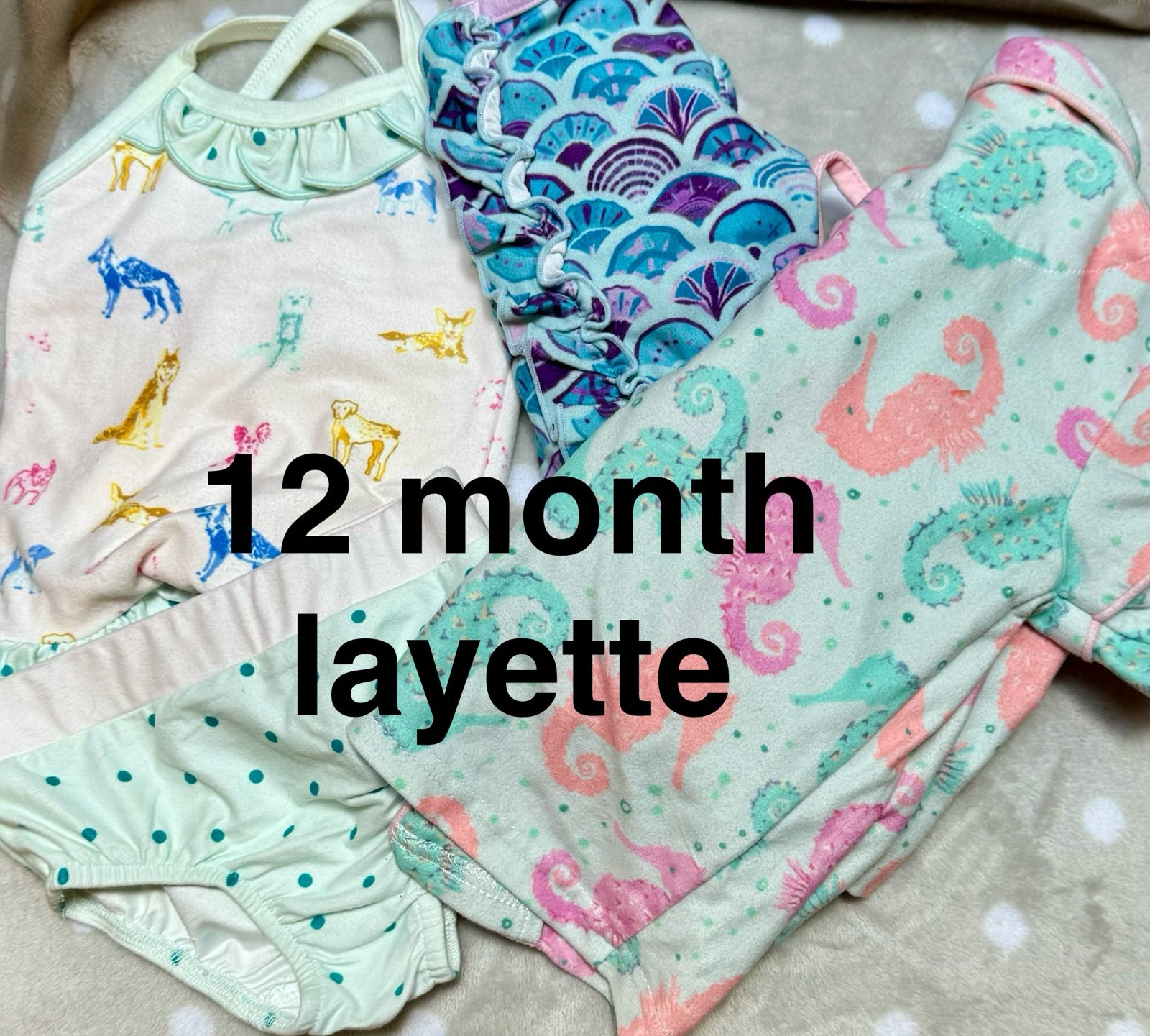 SweetHoney Layette 12 month bundle