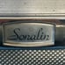 Vintage Sonalin Aluminum And Leather Briefcase Attache with Combination Lock