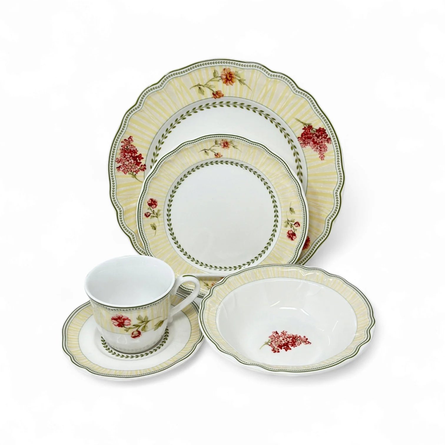 Noritake Epoch Fleur De Provence - 5 Piece Place Setting