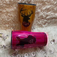His and her tumbler set