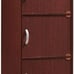 NEW Bookcase Cabinet, 5 Door, Mahogany