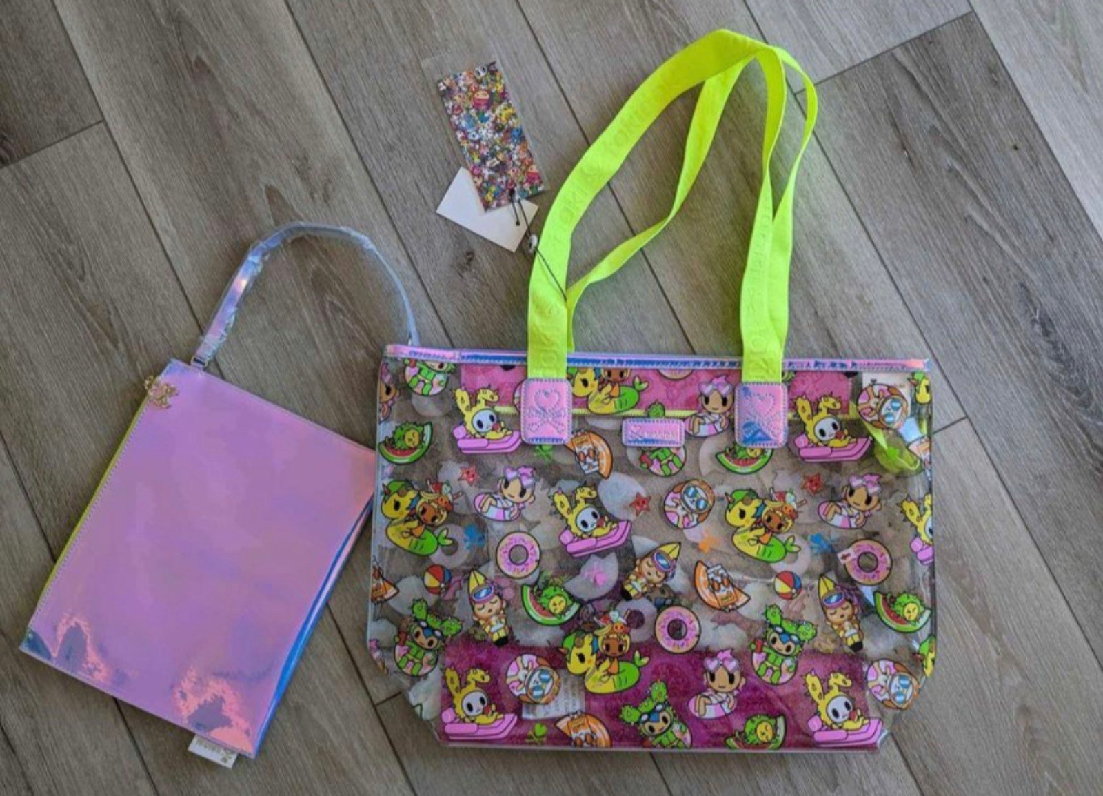 New Pool party tote bag