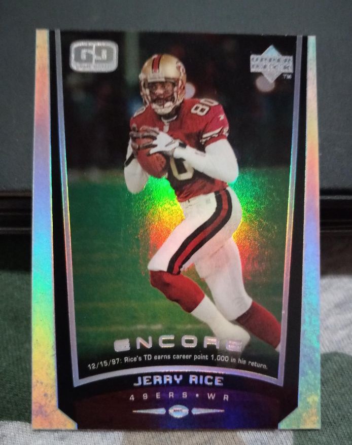 Jerry Rice #128 | 1998 Upper Deck Encore