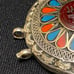 Beautiful antique Afghan silver pendant large