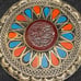Beautiful antique Afghan silver pendant large