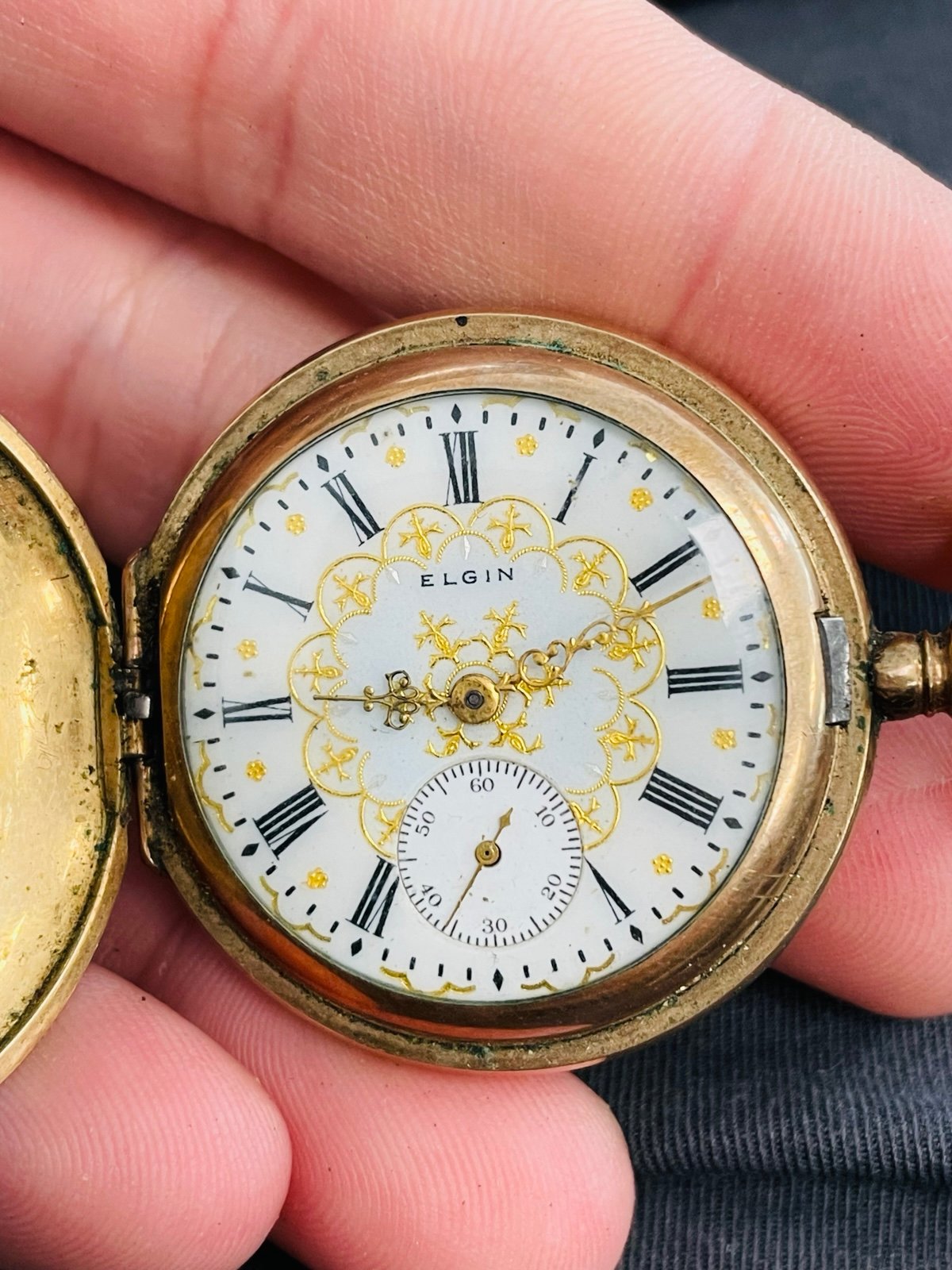Pocket Watch vintage gold filled