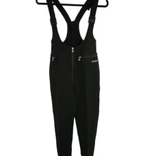 Gabor Vintage Sz 10 Ski Pants Bibbed Strap And Foot Stirrup Zip Up Amazing 0802