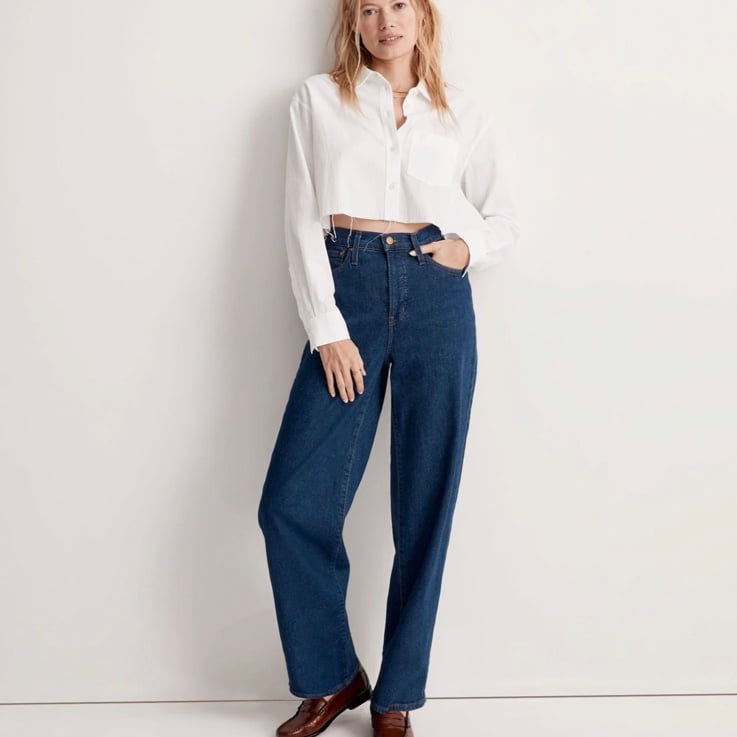 Madewell The Perfect Vintage Wide-Leg Jean 28