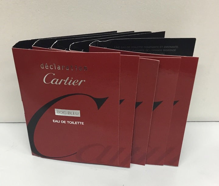 Declaration Essence by Cartier for Men 0.05 oz Vial Spray Lot Of 12. 2LA