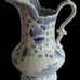 Pitcher/Jug China Blue Fine Porcelain 12 Vtg Home Decor