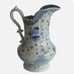 Pitcher/Jug China Blue Fine Porcelain 12 Vtg Home Decor