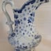 Pitcher/Jug China Blue Fine Porcelain 12 Vtg Home Decor