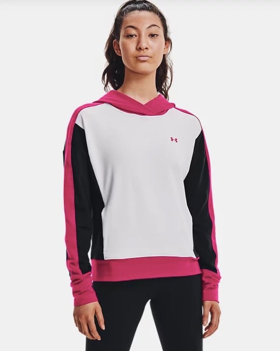 Under Armour Rival Terry Hoodie Loose Fit 1365132 014 Size Large