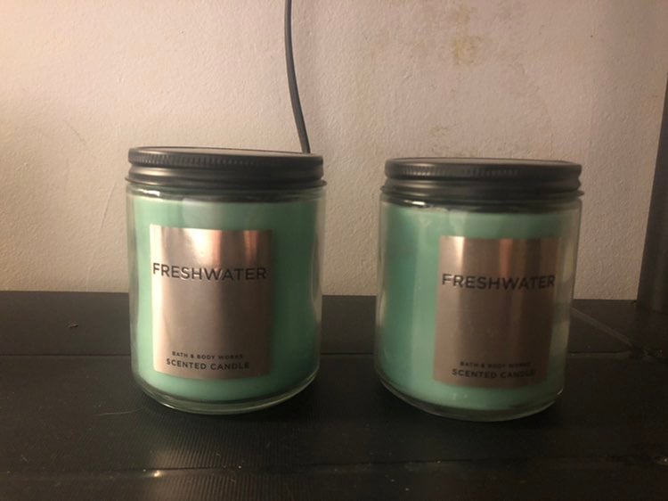 BBW FRESHWATER CANDLE 2 PACK