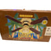 New Sealed Vintage Bahama Fans 42 Hugger Four Blade Wood / Gold Ceiling Fan #25