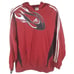 Vtg 2000s Adidas Fire Football Hoodie Winter Sweatshirt Sz XL With Thumb Holes