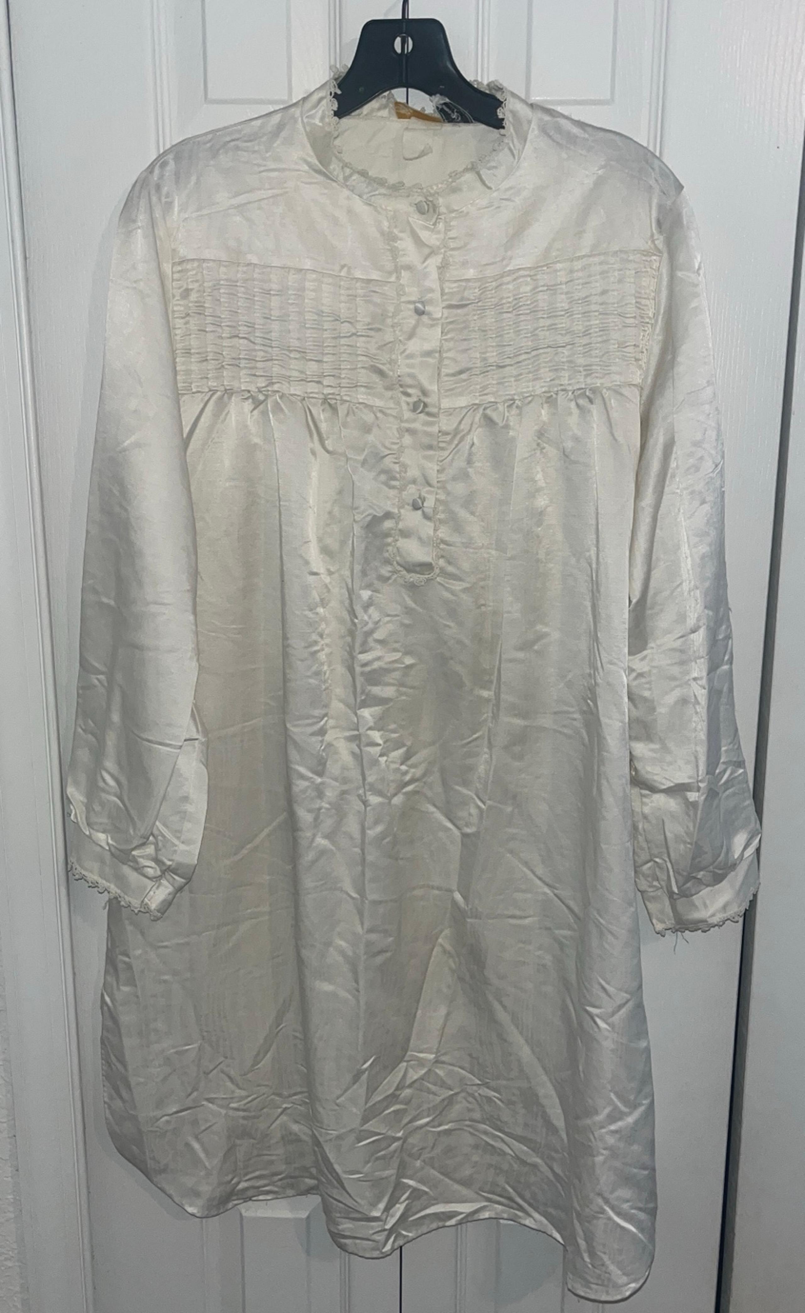 Saks Fifth Avenue Vintage Silk Sleep Gown